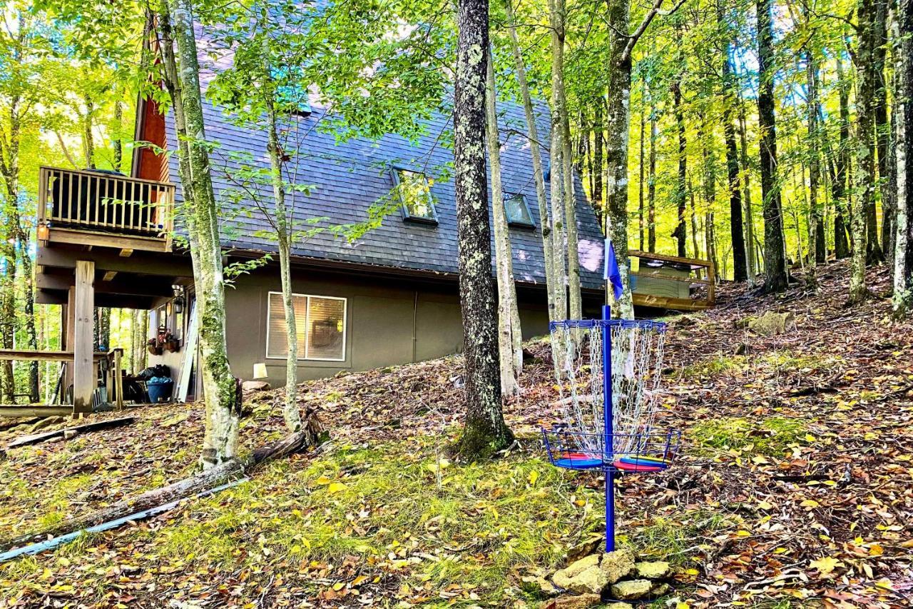 A-Frame Cabin With Hot Tub 1 Mi To Beech Mountain! Extérieur photo
