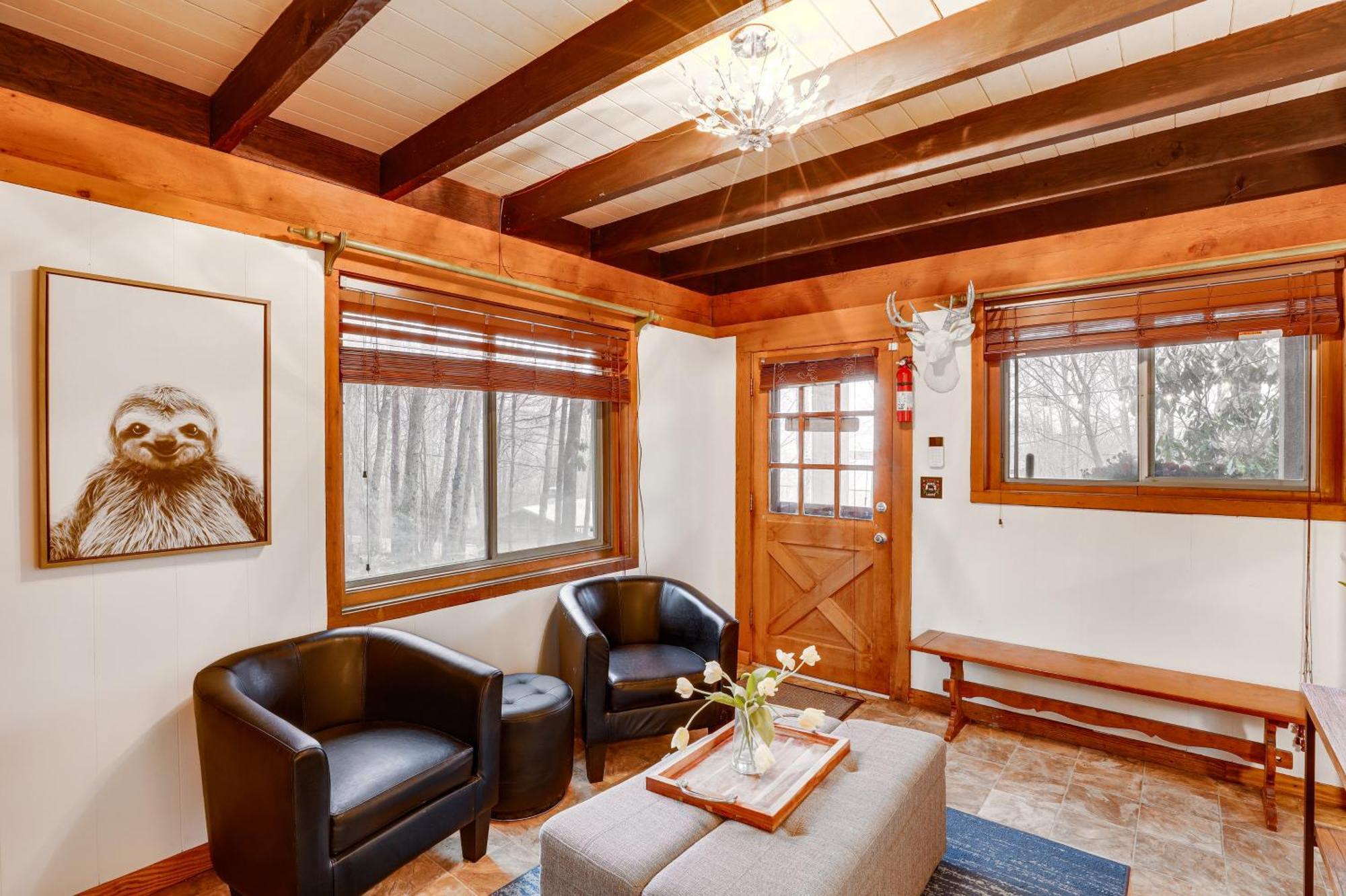 A-Frame Cabin With Hot Tub 1 Mi To Beech Mountain! Extérieur photo